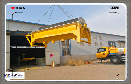 質(zhi)量有(yǒu)保證的(de)河砂(sha)磁選機(jī)